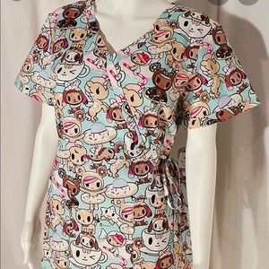 Tokidoki Koi Scrub top